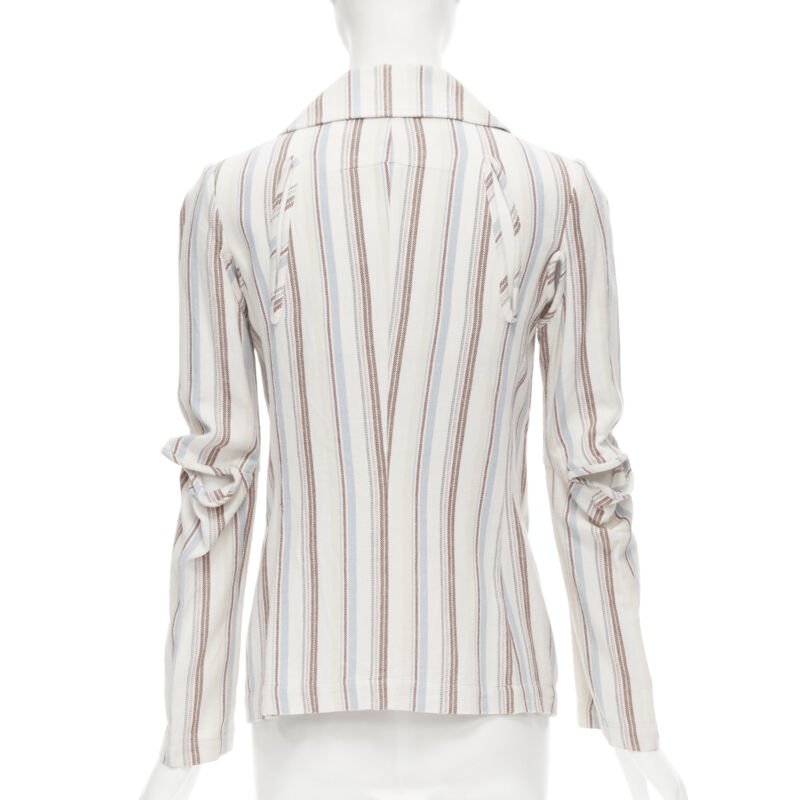 Junya Watanabe Stripe Cut Blazer - Side view