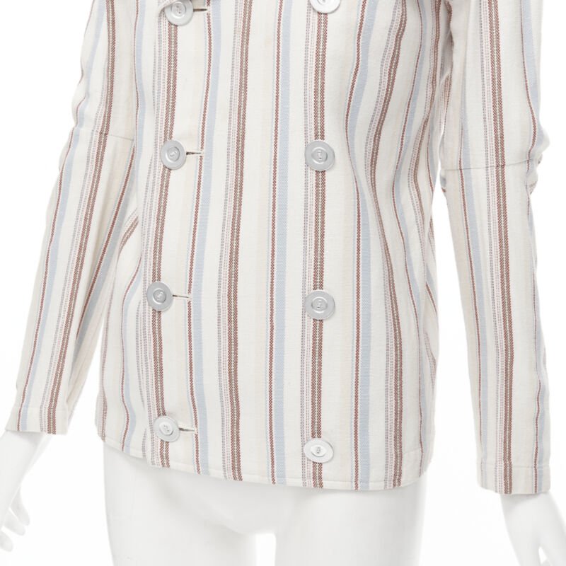 Junya Watanabe Stripe Cut Blazer - Detail 2