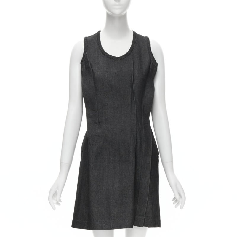 Comme Des Garcons Denim Pinched Dress