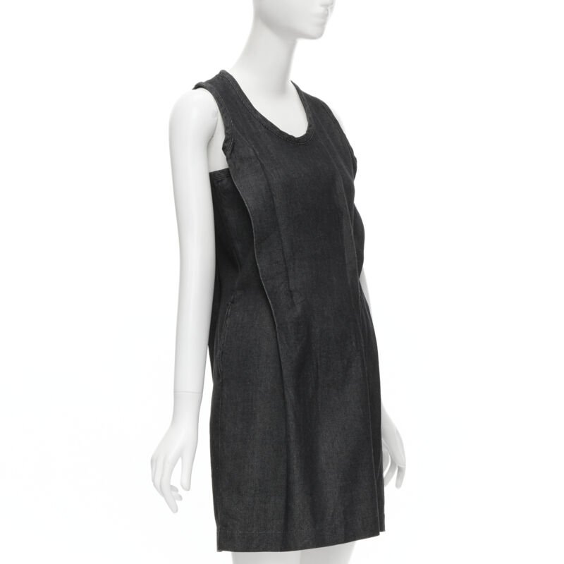 Comme Des Garcons Denim Pinched Dress - Image 6