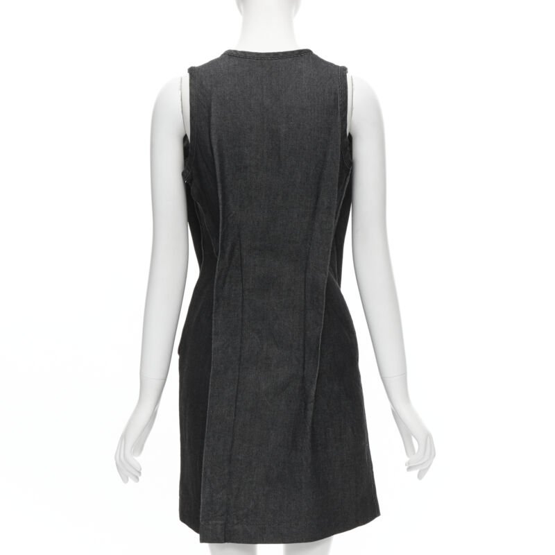 Comme Des Garcons Denim Pinched Dress - Side view