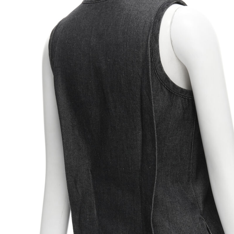 Comme Des Garcons Denim Pinched Dress - Image 10