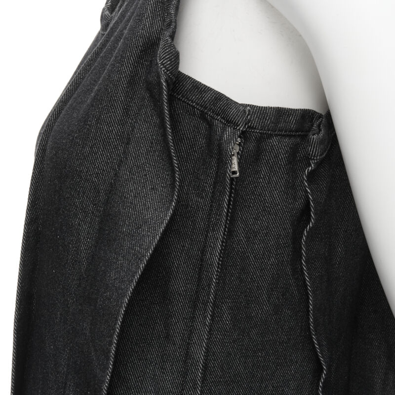 Comme Des Garcons Denim Pinched Dress - Image 11