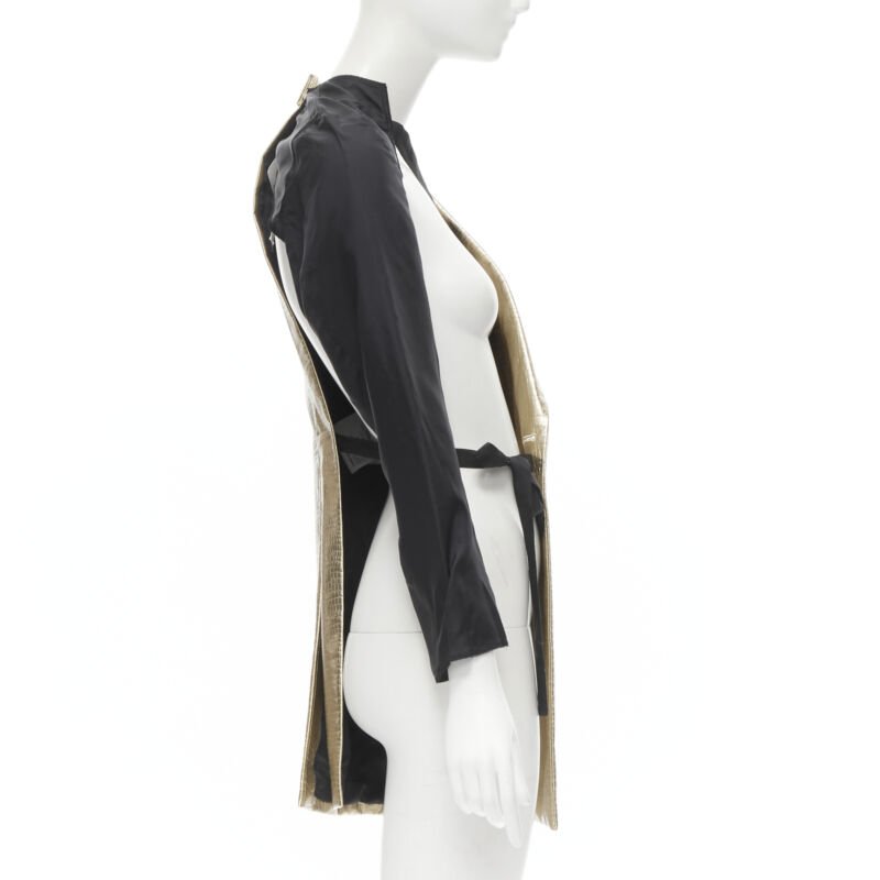 Comme Des Garcons Pleated Harness Jacket - 4
