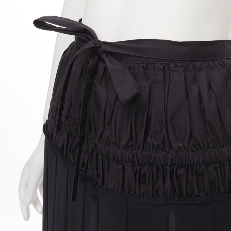 Comme Des Garcons Floral Peplum Skirt - Image 10