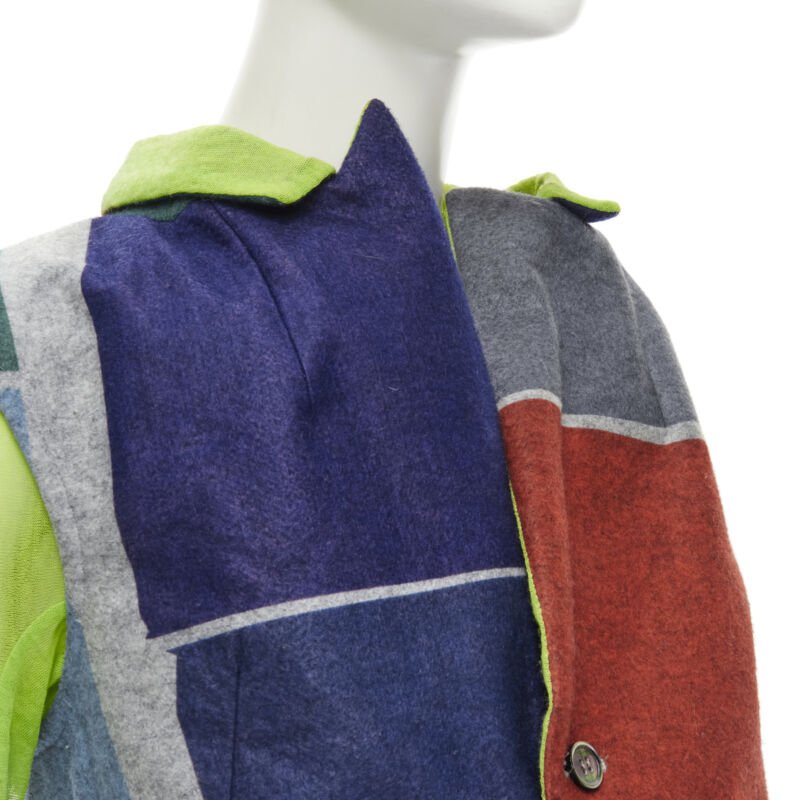 Comme Des Garcons Layered Vest Jacket - Detail 1