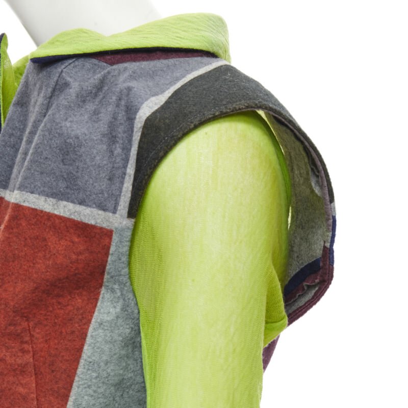 Comme Des Garcons Layered Vest Jacket - Detail 2