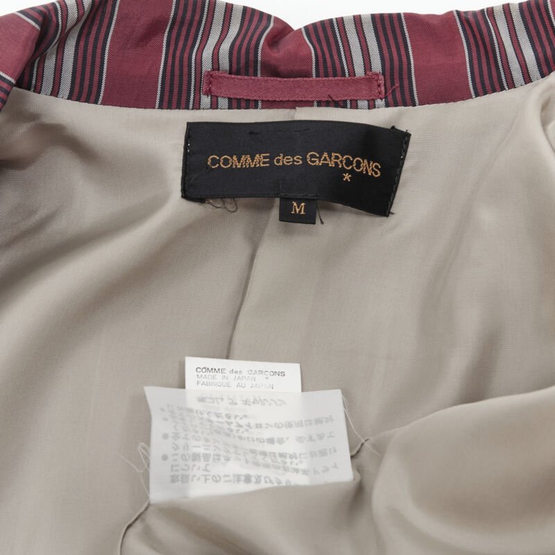 Comme Des Garcons Stripe Deconstructed Blazer - Image 14