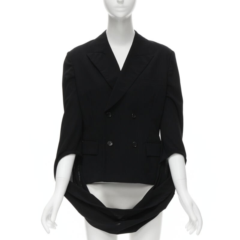 Comme Des Garcons Loop Sleeve Blazer
