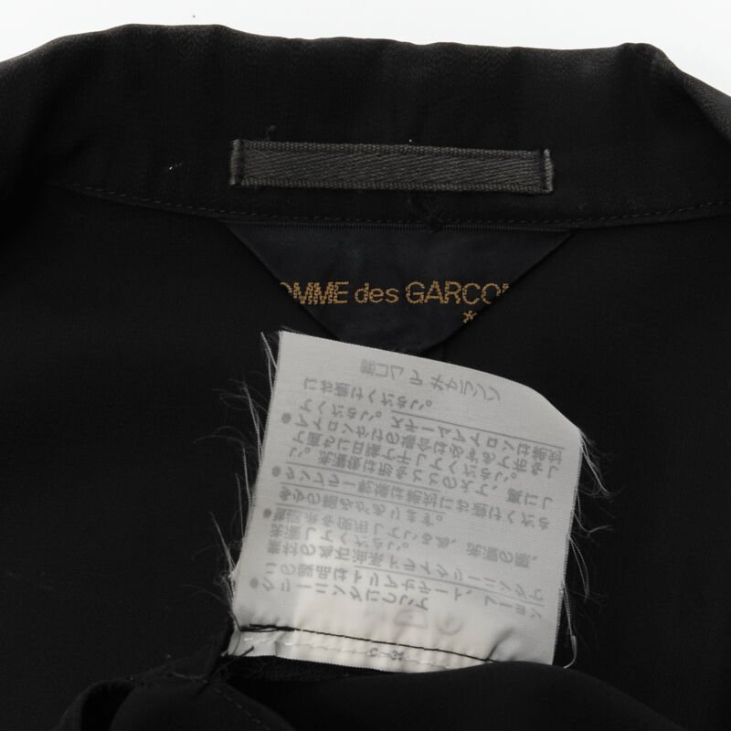 Comme Des Garcons Knot Hem Blazer - Image 14