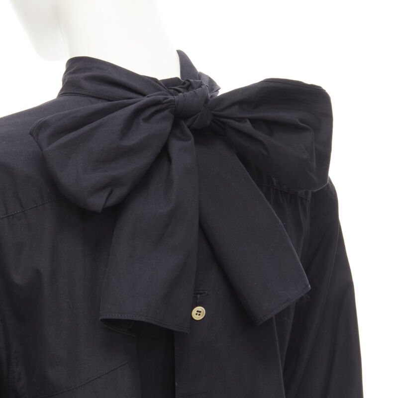Comme Des Garcons Tiered Tie Shirt - Back view