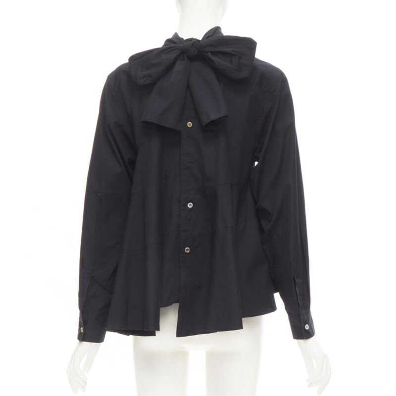 Comme Des Garcons Tiered Tie Shirt - Side view