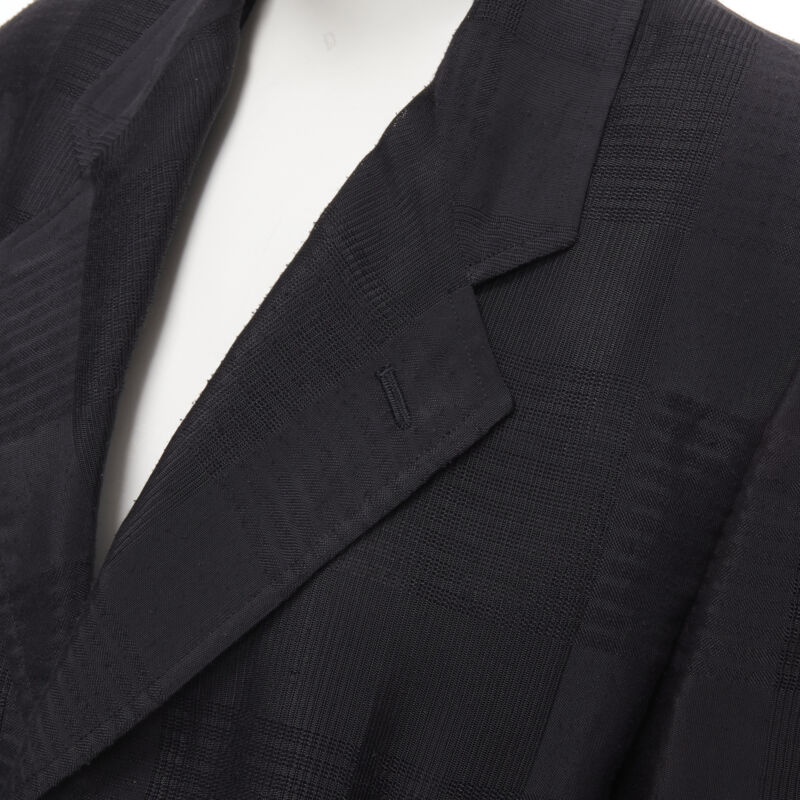 Comme Des Garcons Ruffle Sheer Blazer - Detail 2