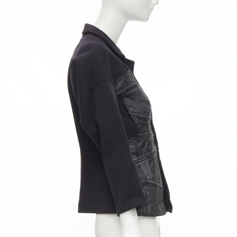 Comme Des Garcons Patchwork Scuba Blazer - 4