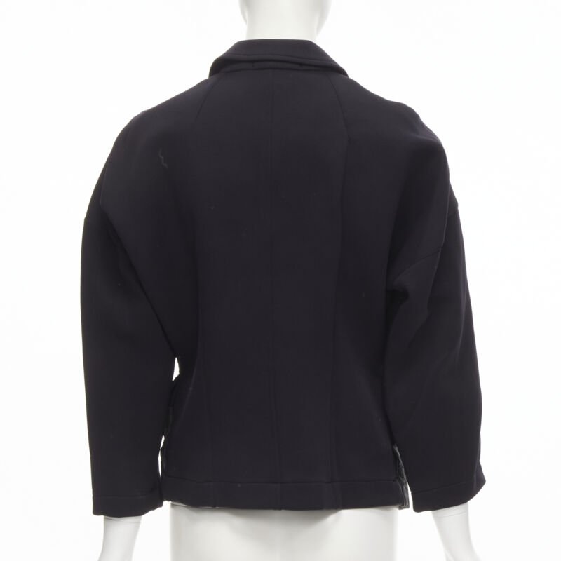 Comme Des Garcons Patchwork Scuba Blazer - Side view