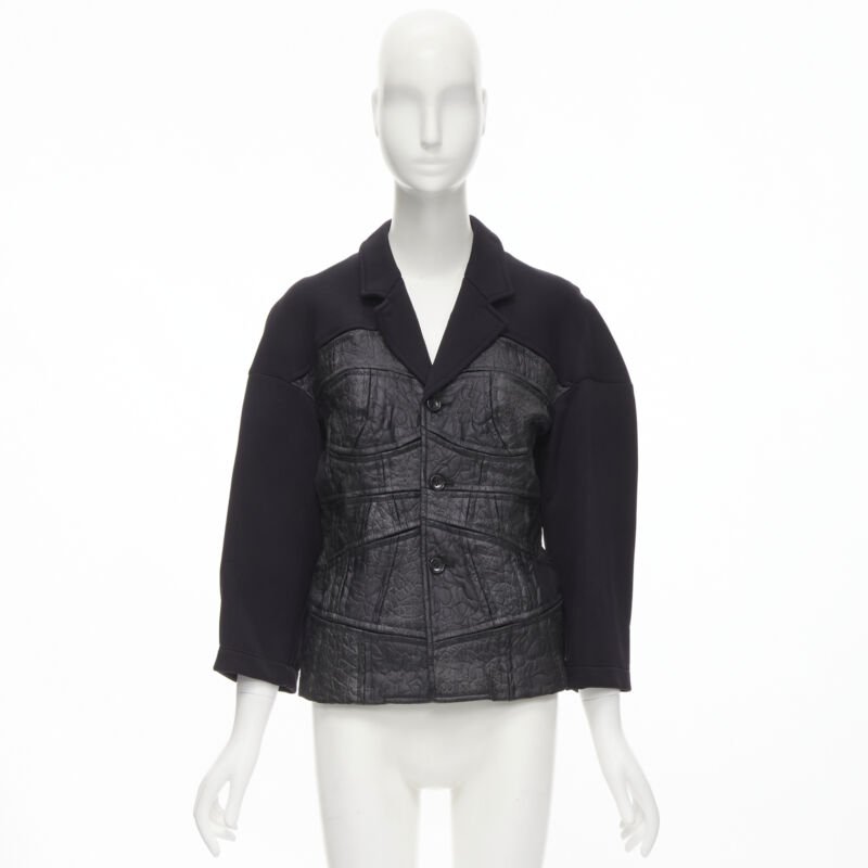 Comme Des Garcons Patchwork Scuba Blazer - Image 12