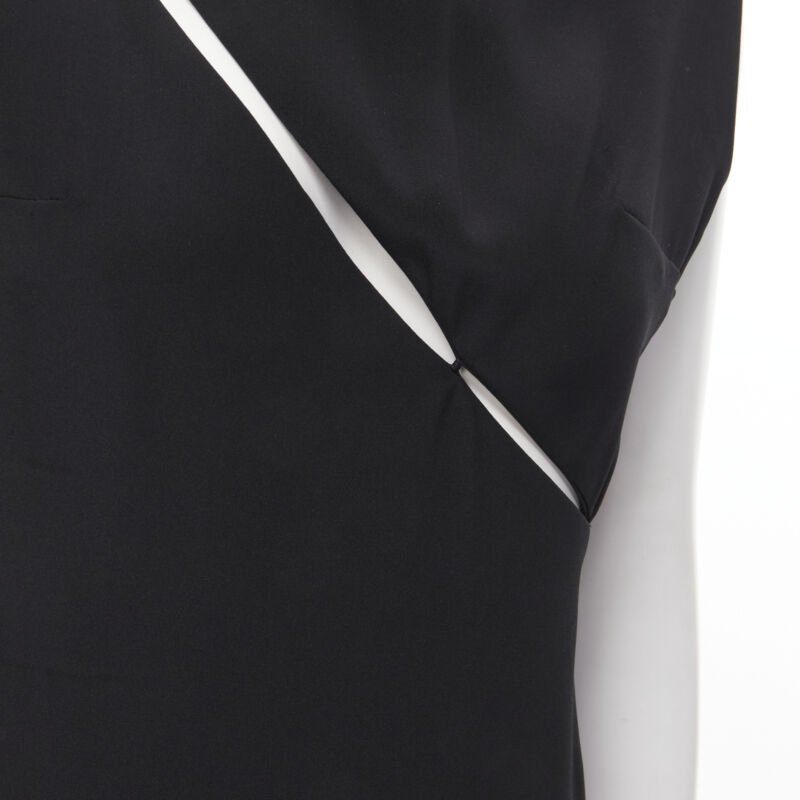 Gres Slit Cutout Dress - Back view