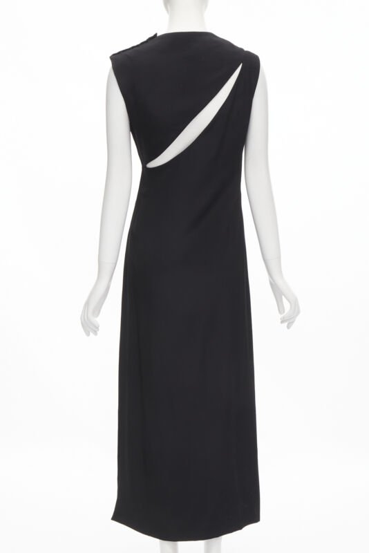 Gres Slit Cutout Dress - Side view