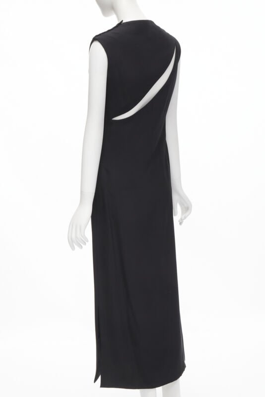 Gres Slit Cutout Dress - Detail 1