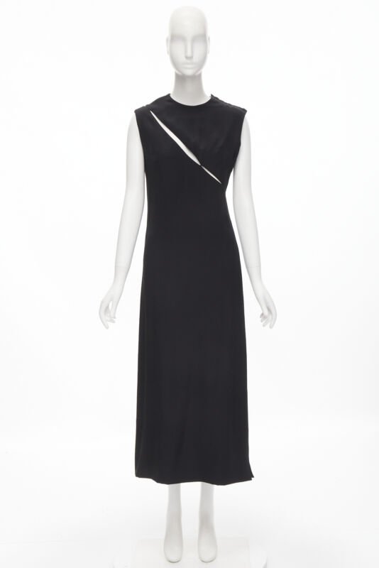 Gres Slit Cutout Dress - Image 13