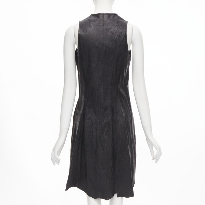 Junya Watanabe Leather Raw Dress - Side view