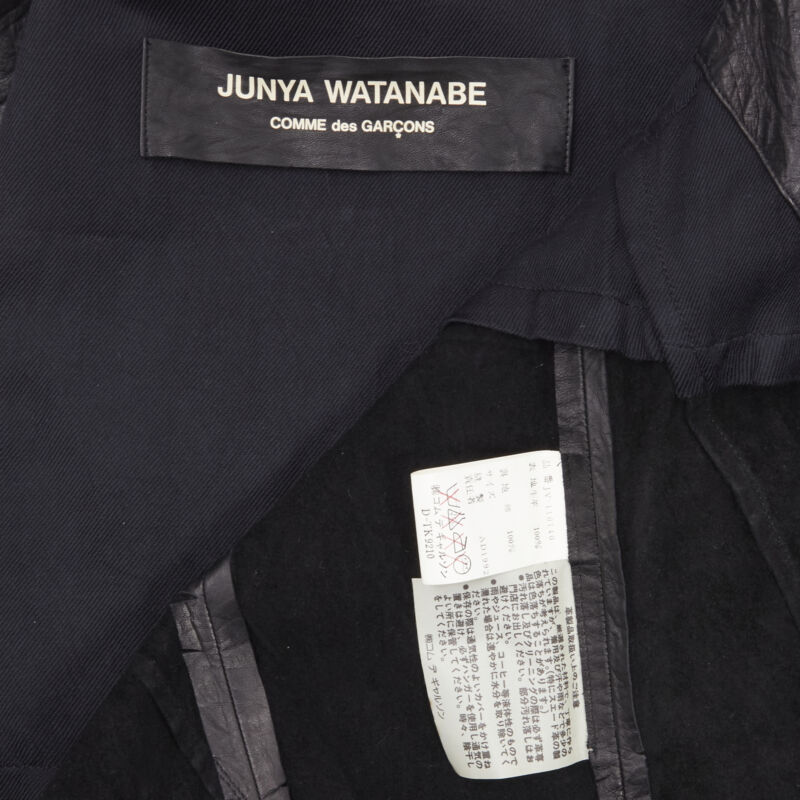 Junya Watanabe Leather Raw Dress - Image 12