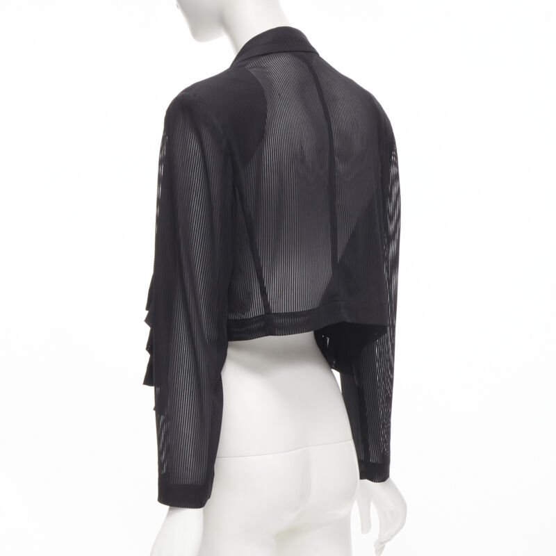 Comme Des Garcons Sheer Ruffle Blazer - Detail 1
