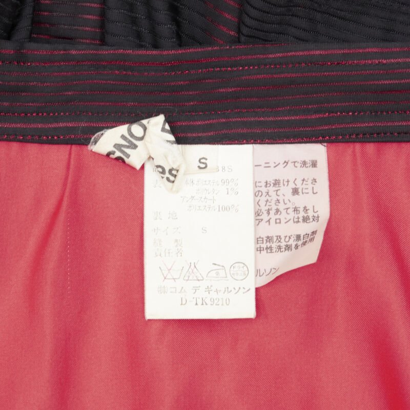 Comme Des Garcons Shirred Ruffle Skirt - Image 11