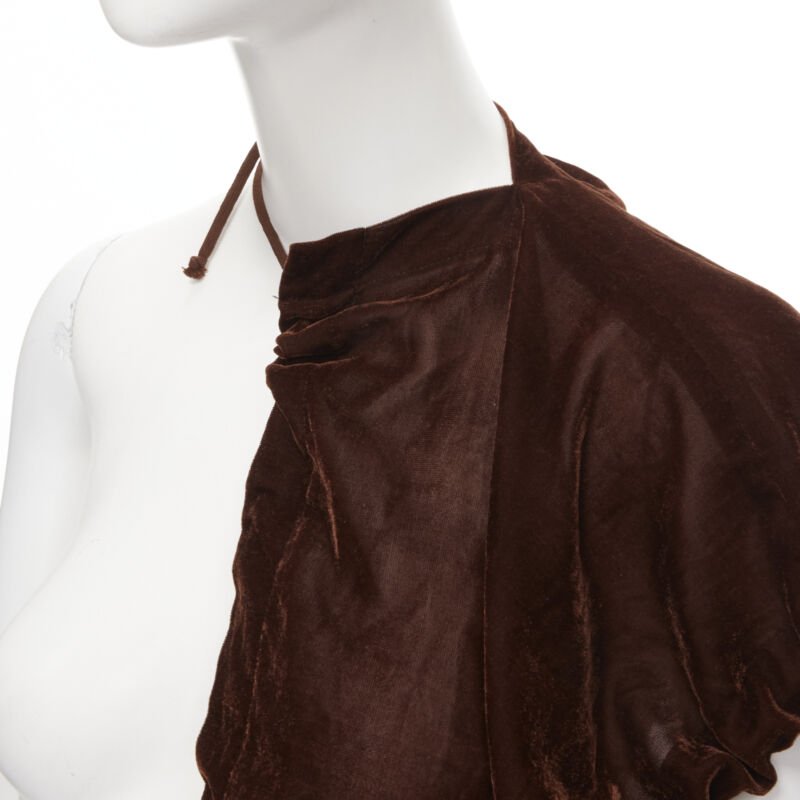 Comme Des Garcons Velvet Sash Skirt - Detail 2