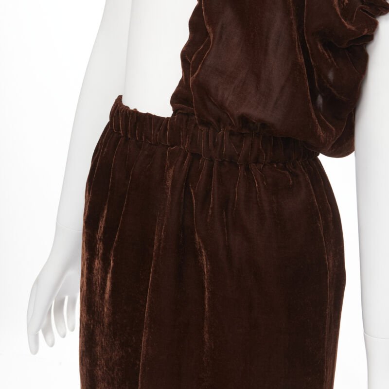 Comme Des Garcons Velvet Sash Skirt - Image 10