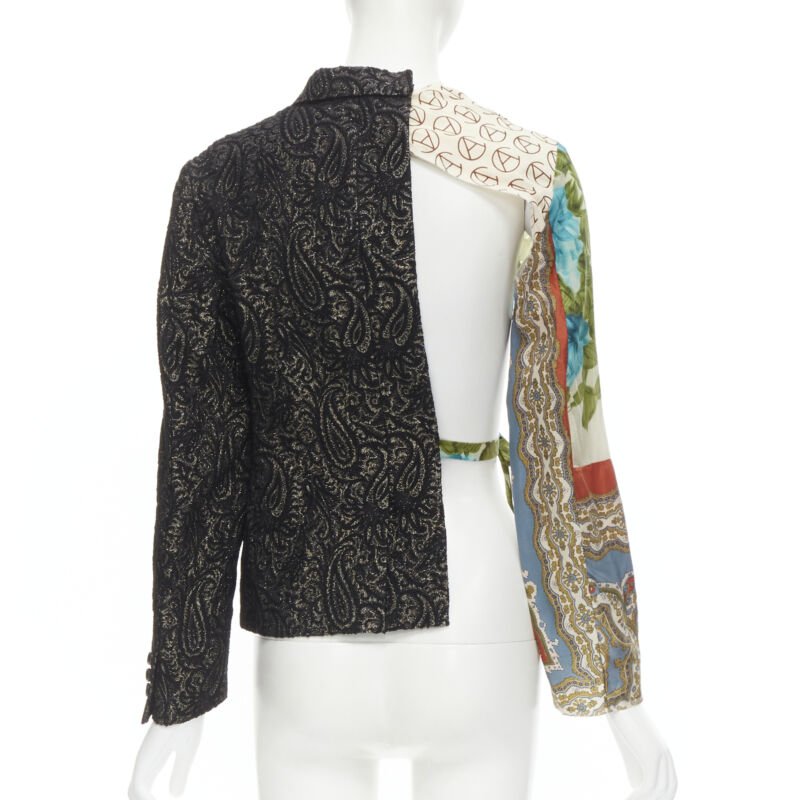 Comme Des Garcons Scarf Sleeve Jacket - Side view