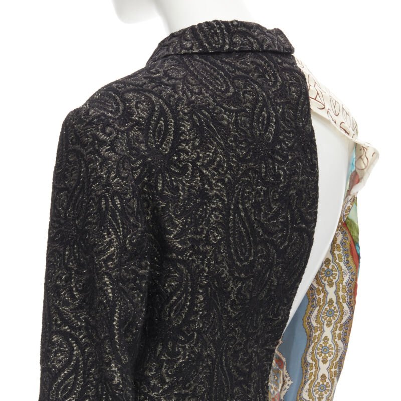 Comme Des Garcons Scarf Sleeve Jacket - Image 12