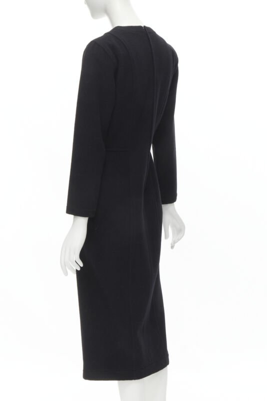 Comme Des Garcons Panelled Sheath Dress - Detail 1