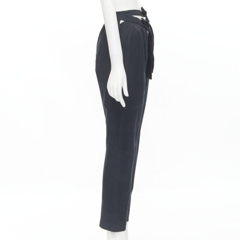 Comme Des Garcons Tie Waist Pants - 4