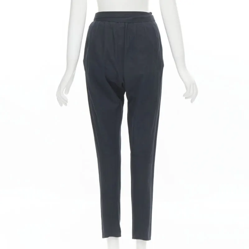 Comme Des Garcons Tie Waist Pants Black Cotton Very good - Box View
