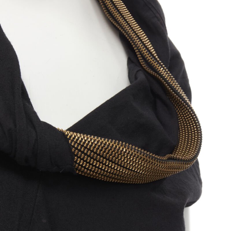 Junya Watanabe Twisted Zipper Vest - Back view