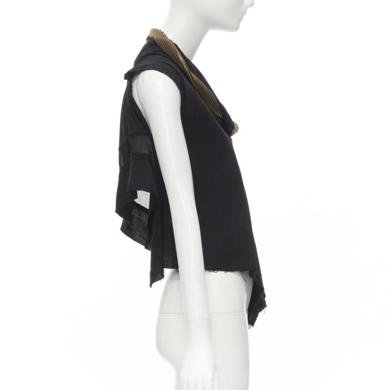 Junya Watanabe Twisted Zipper Vest - 4