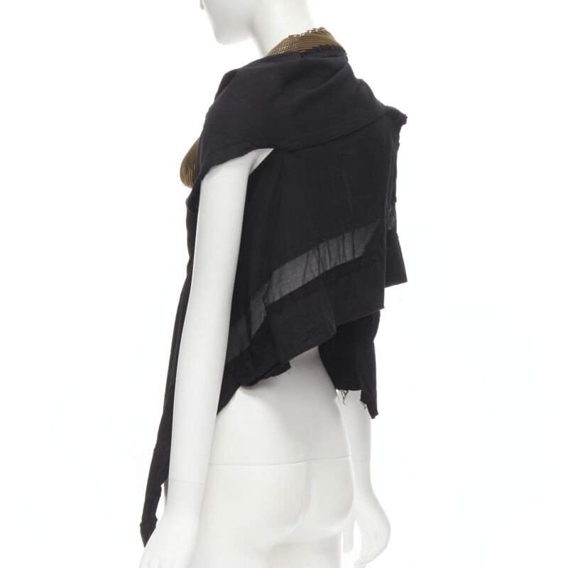 Junya Watanabe Twisted Zipper Vest - Detail 1