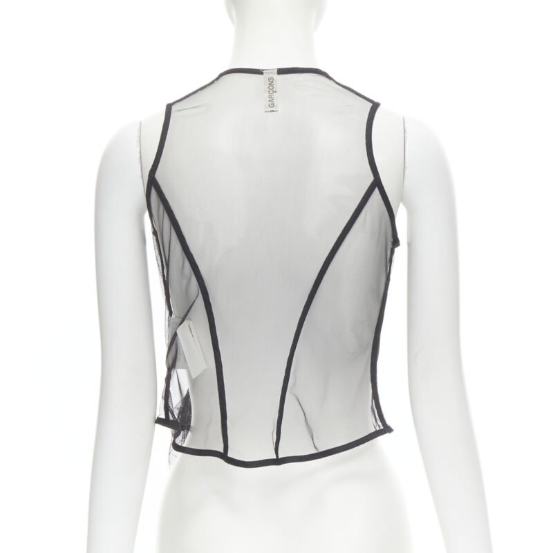 Comme Des Garcons Mesh Jewel Vest - Side view