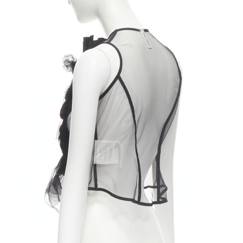 Comme Des Garcons Mesh Jewel Vest - Detail 1