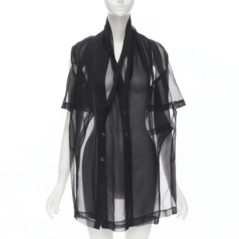 Comme Des Garcons Layered Sheer Shirt