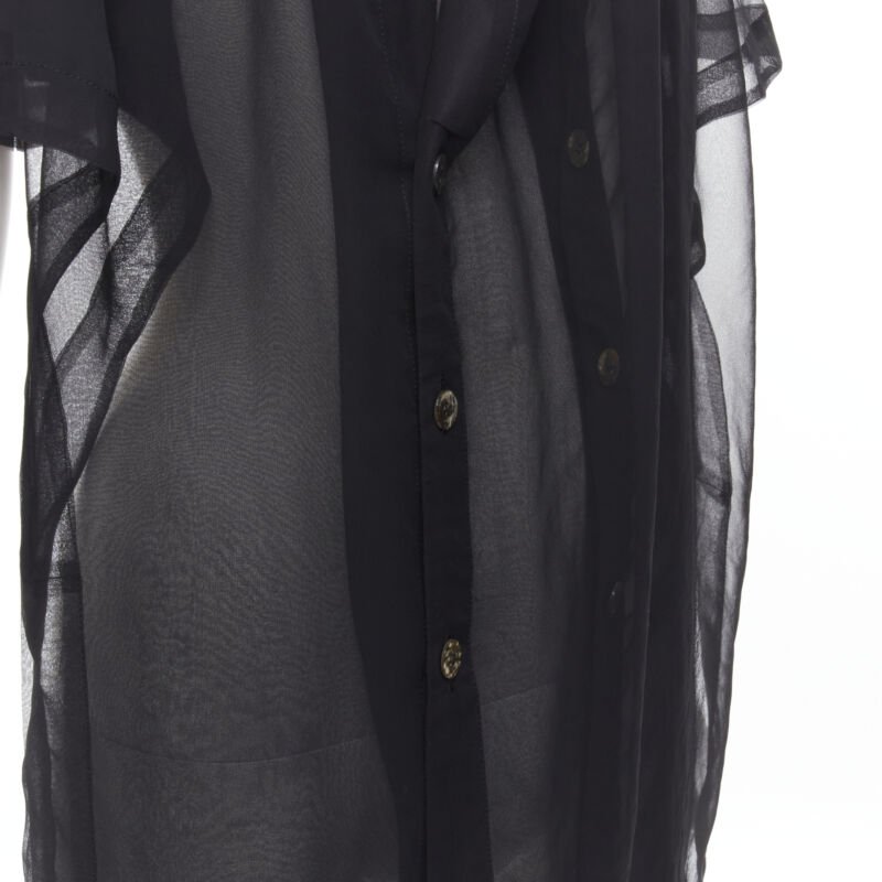 Comme Des Garcons Layered Sheer Shirt - Image 12