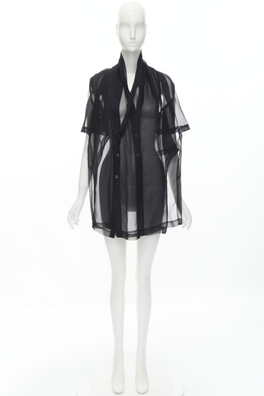 Comme Des Garcons Layered Sheer Shirt - Image 14