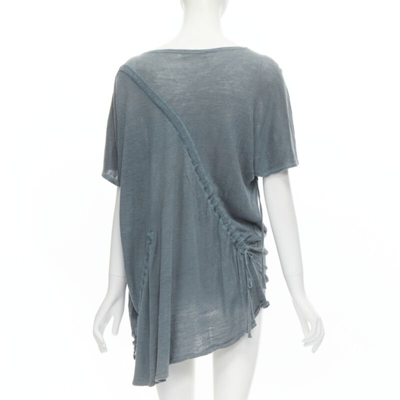 Issey Miyake Diagonal Bias Sweater - Side view