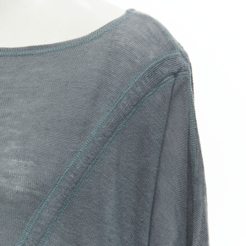 Issey Miyake Diagonal Bias Sweater - Detail 2