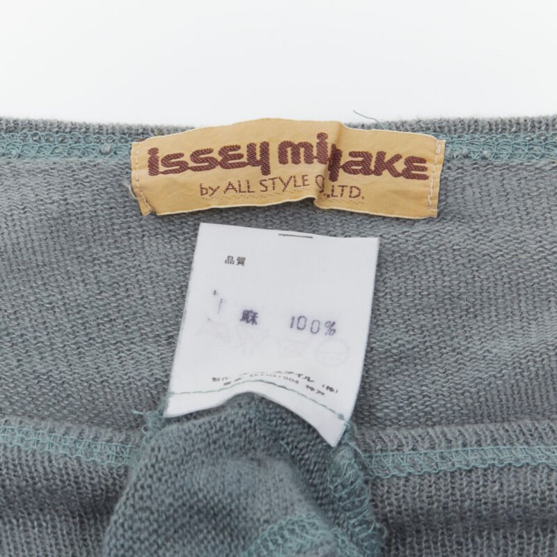 Issey Miyake Diagonal Bias Sweater - Image 12