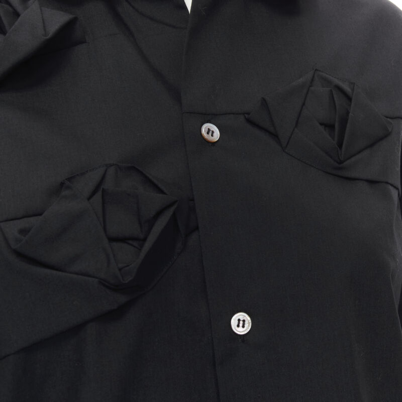Junya Watanabe Rose Collar Shirt - Detail 2