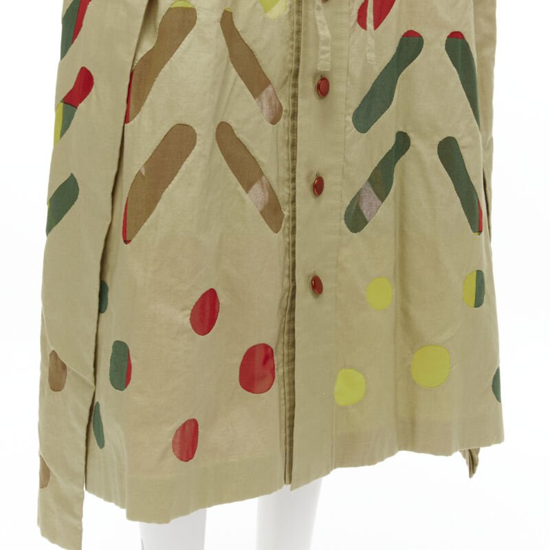 Issey Miyake Colorful Panel Skirt - Detail 2