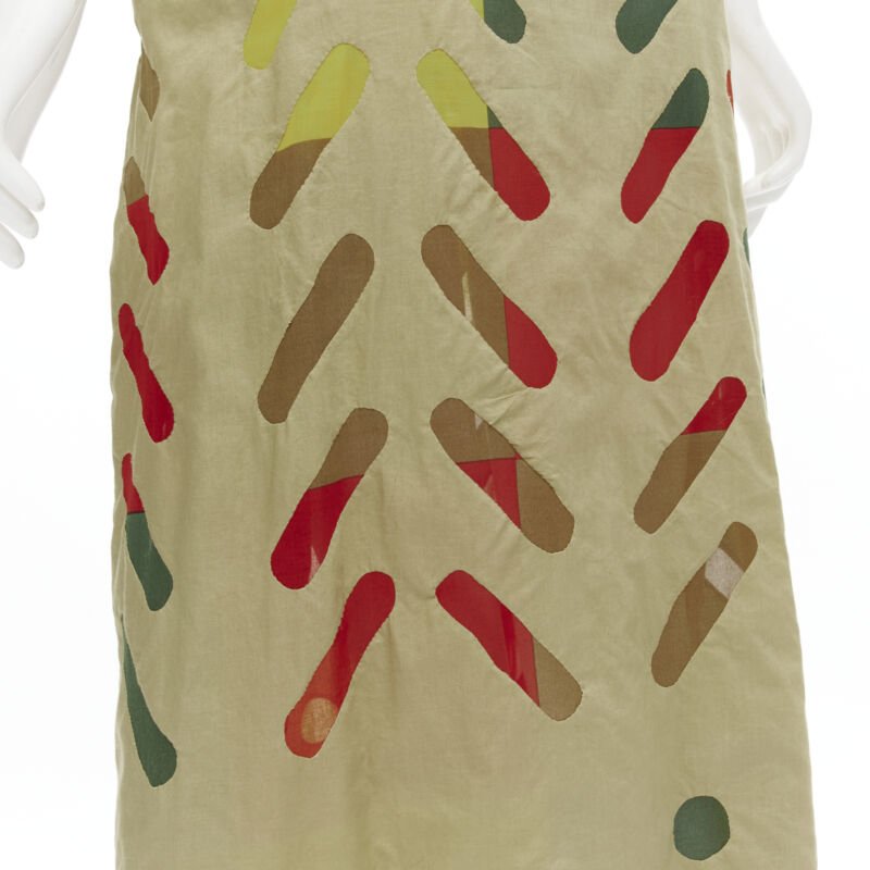 Issey Miyake Colorful Panel Skirt - Image 10