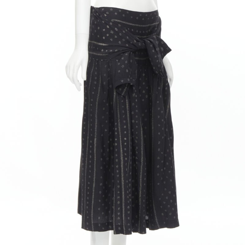 Comme Des Garcons Bohemian Jacquard Skirt - Image 6